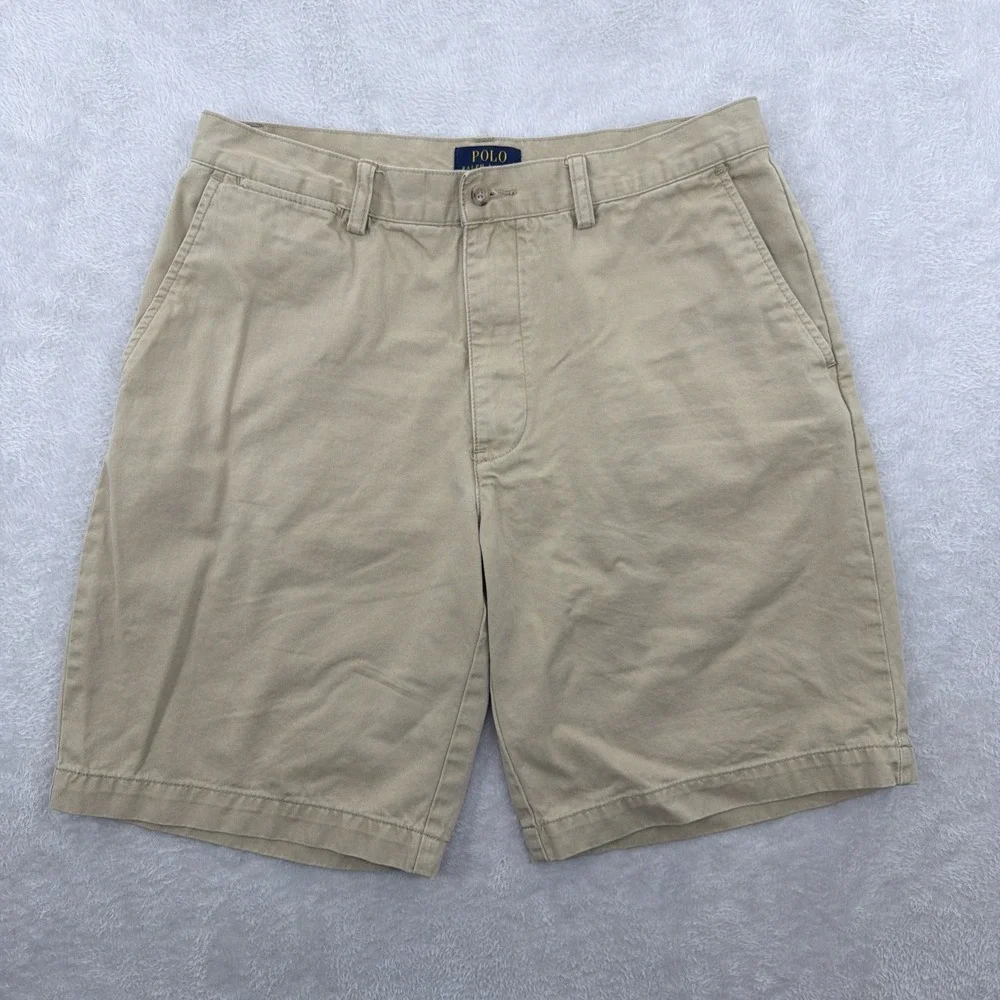 Polo Ralph Lauren Shorts Mens 32 Kakis Classic Fit 9
